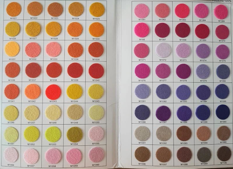 PP felt colour PP felt colour