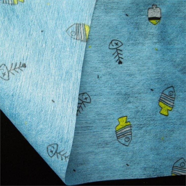 Printed Spunlace Non-woven Fabric