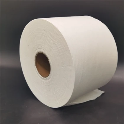 Komposit 55 procent trämassa och 45 procent polyester spunlace ovävt tyg